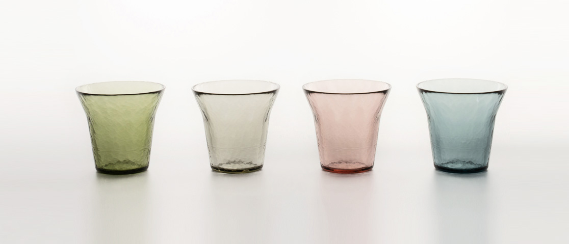 生涯を添い遂げるグラス タンブラー（津軽びいどろ）