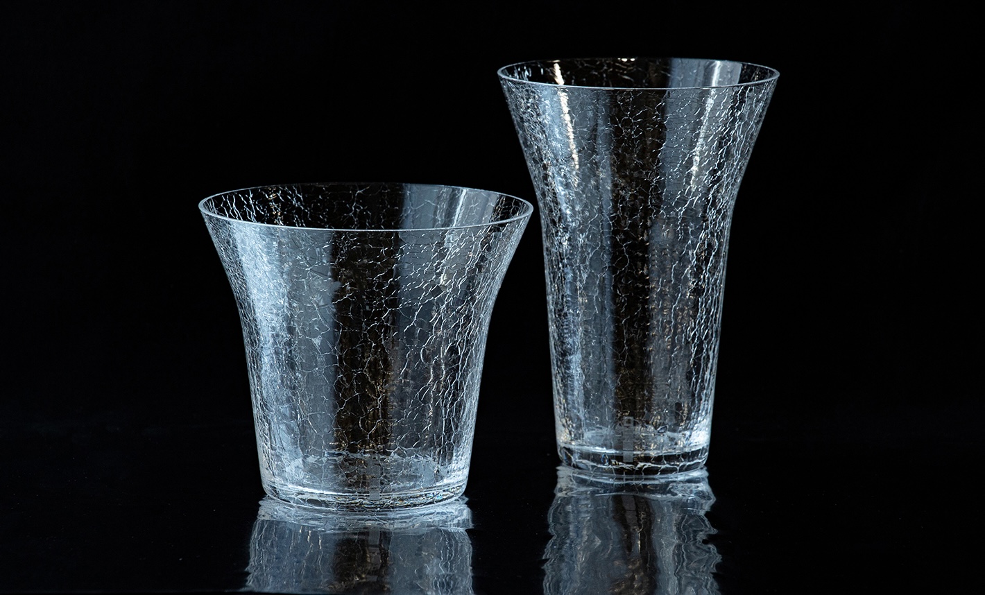 生涯を添い遂げるグラス アイスクラック