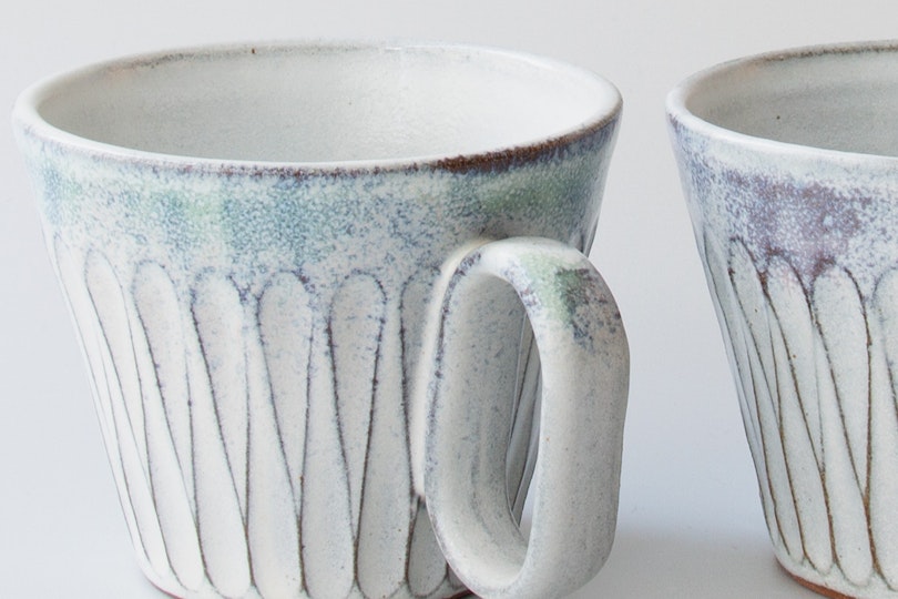 生涯を添い遂げるマグ 丹波焼 しのぎ