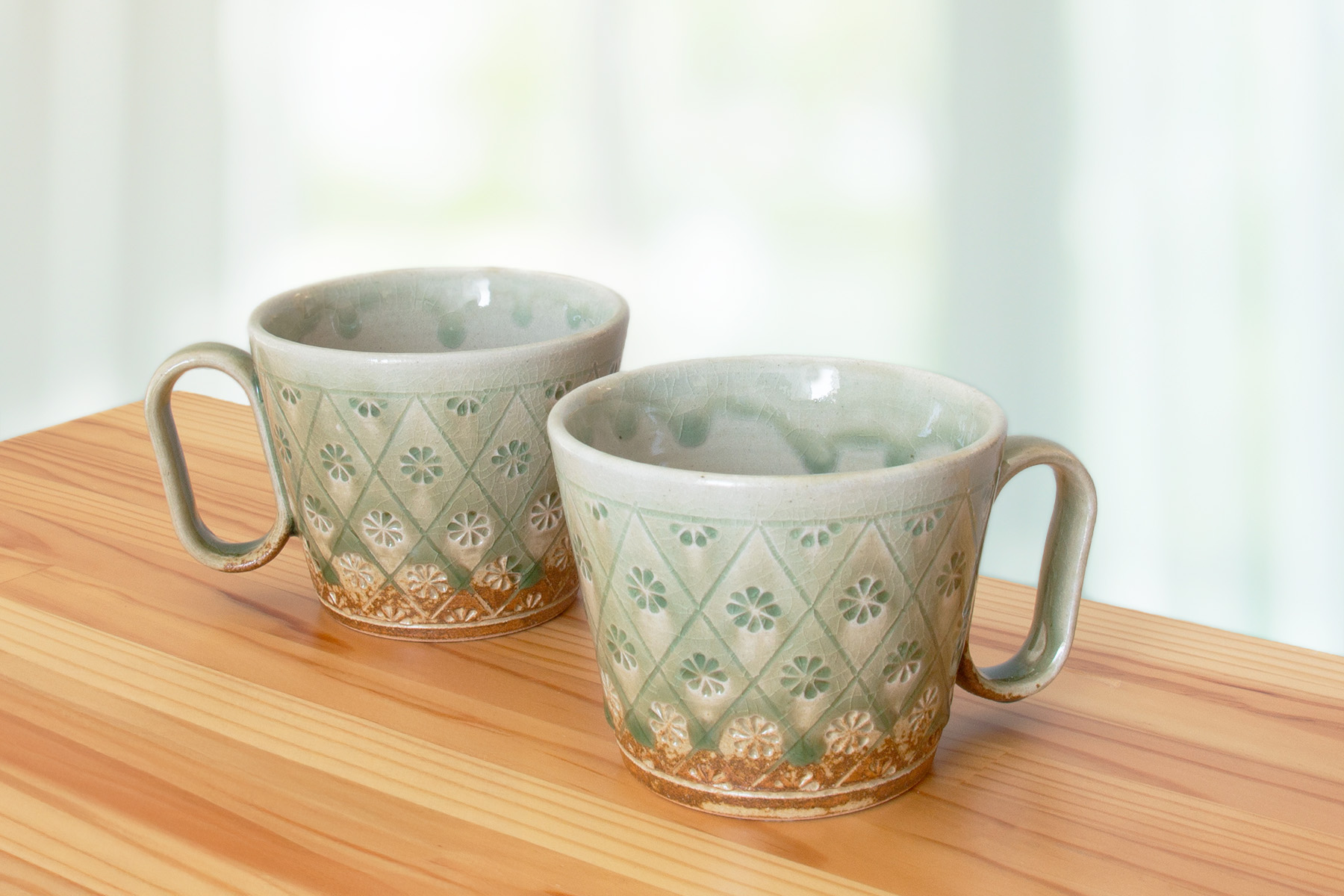 生涯を添い遂げるマグ 伊賀焼 香山窯 ビードロ