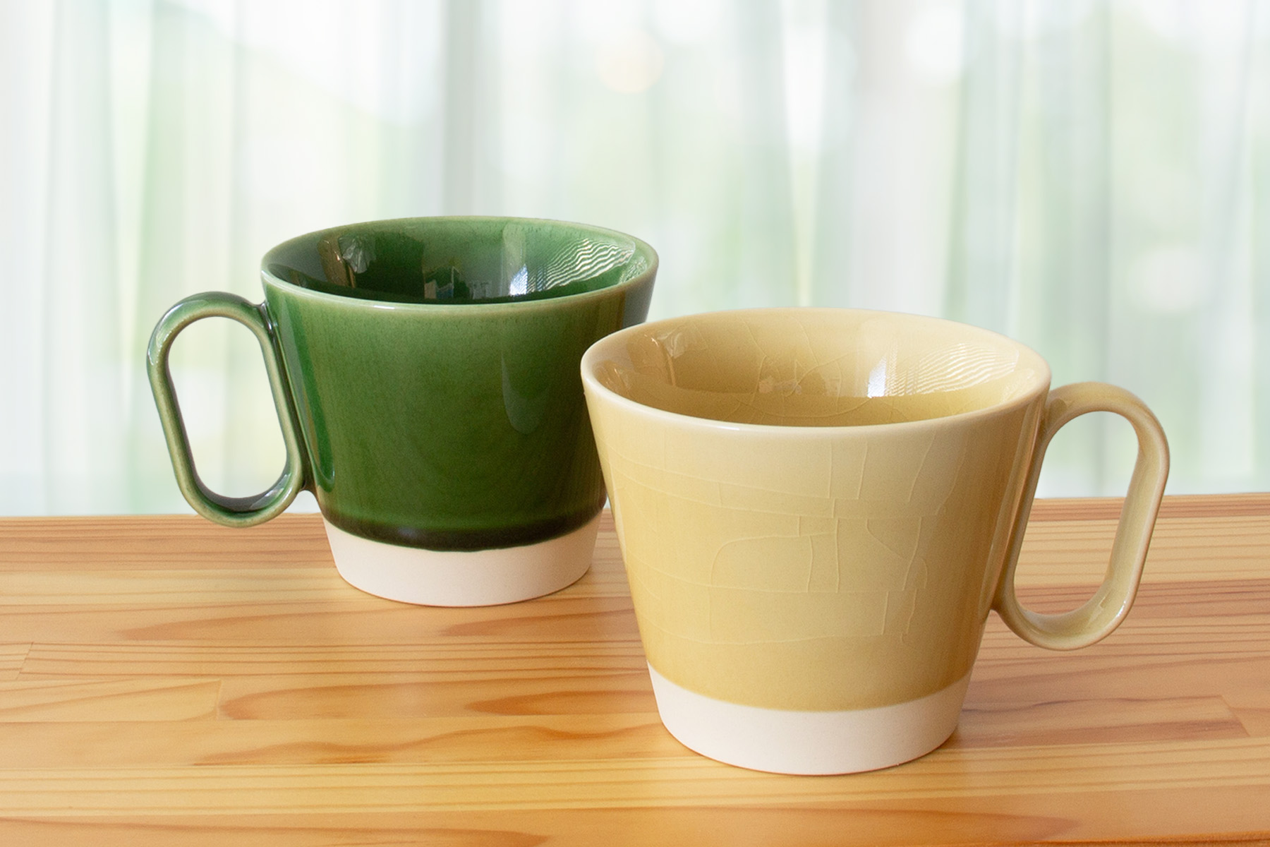 生涯を添い遂げるマグ 瀬戸焼 竹堂園