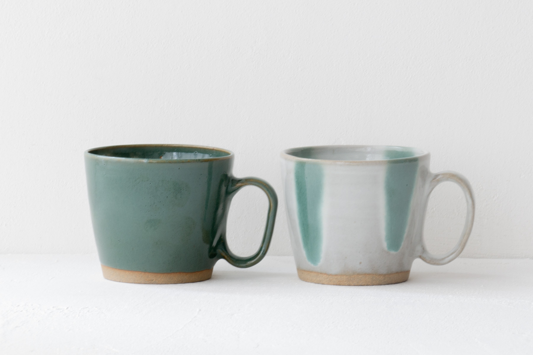 生涯を添い遂げるマグ 越中三助焼