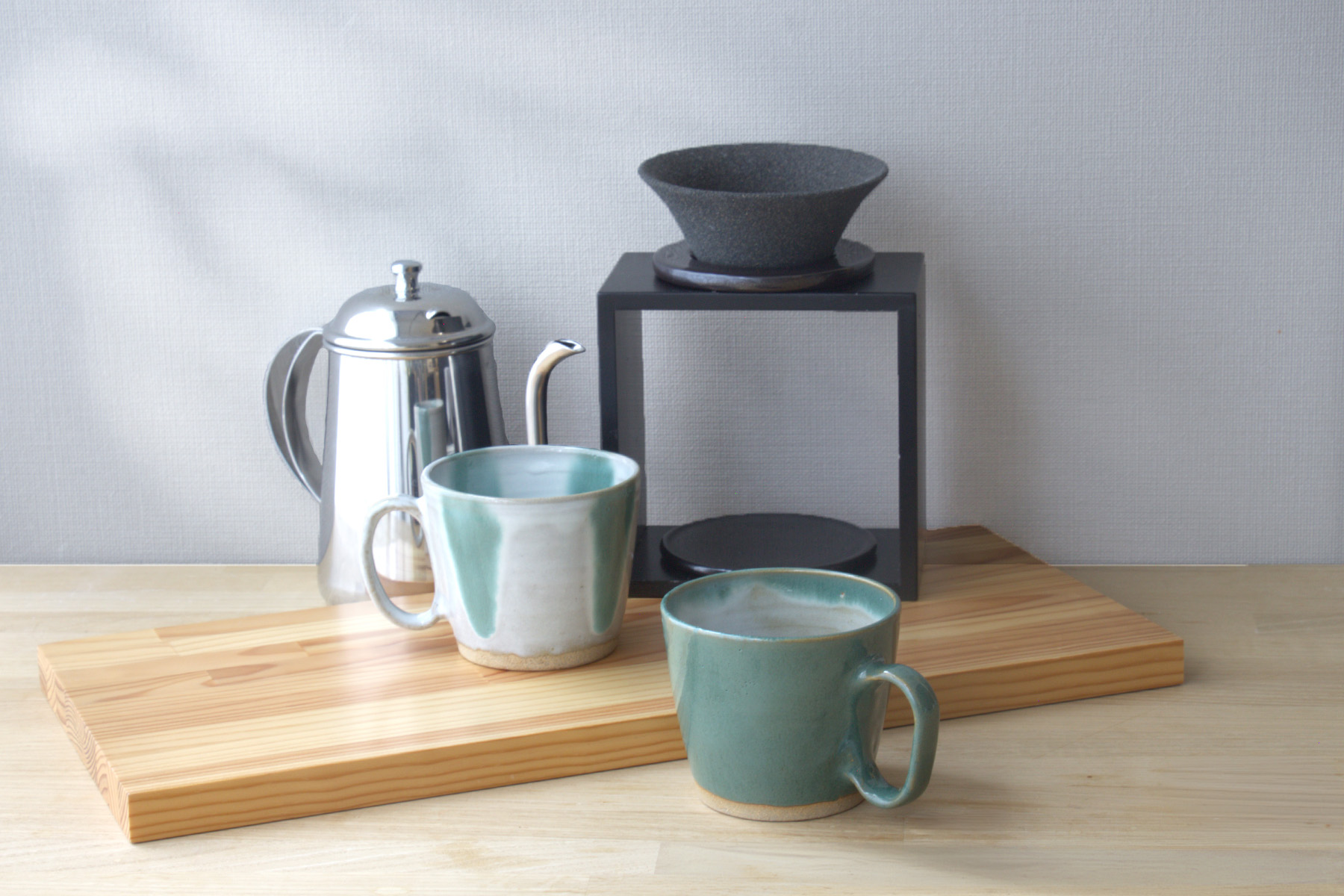 生涯を添い遂げるマグ 越中三助焼