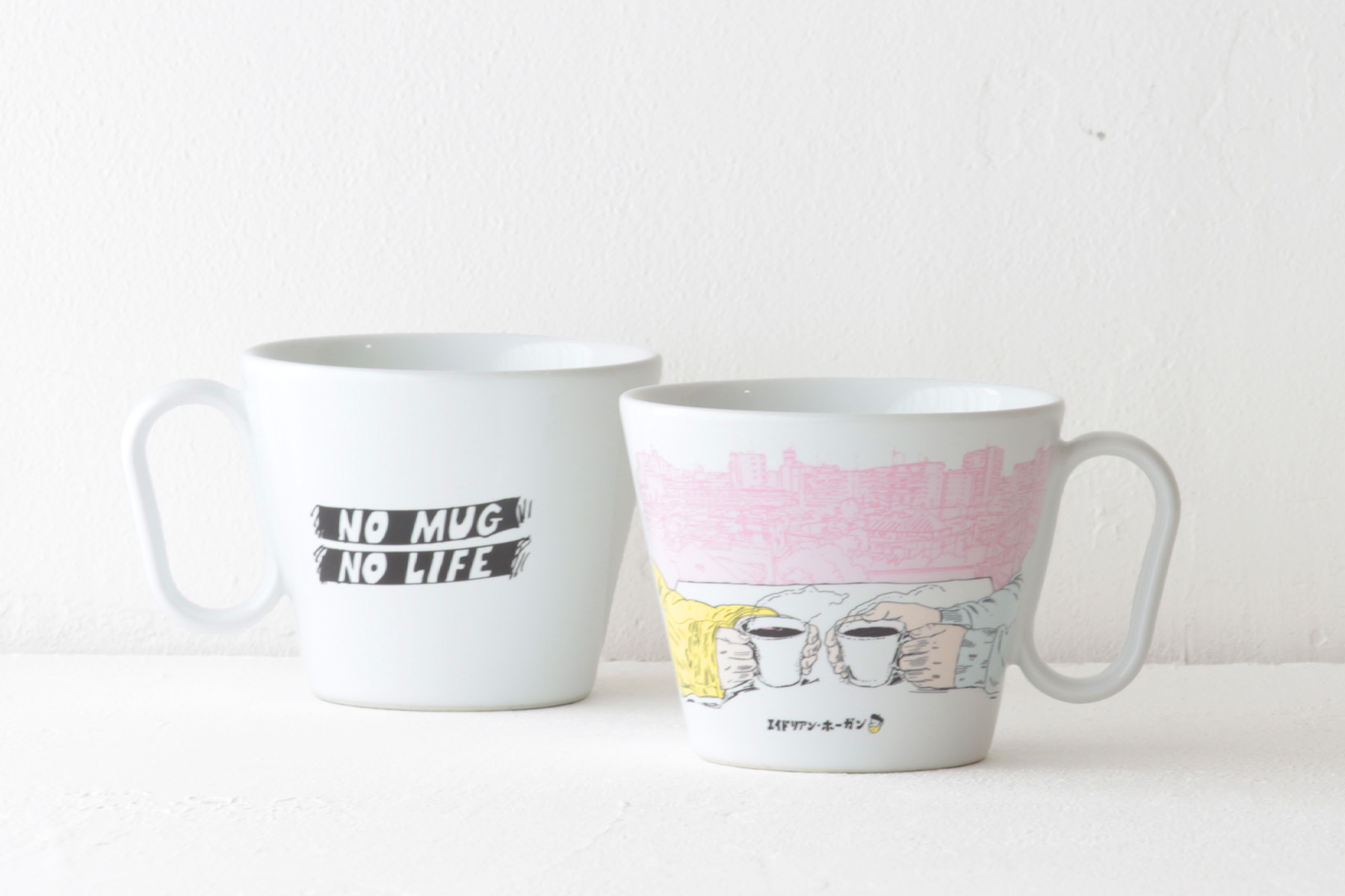 10周年記念コラボマグカップ 『NO MUG NO LIFE（ノー・マグ・ノー・ライフ）』